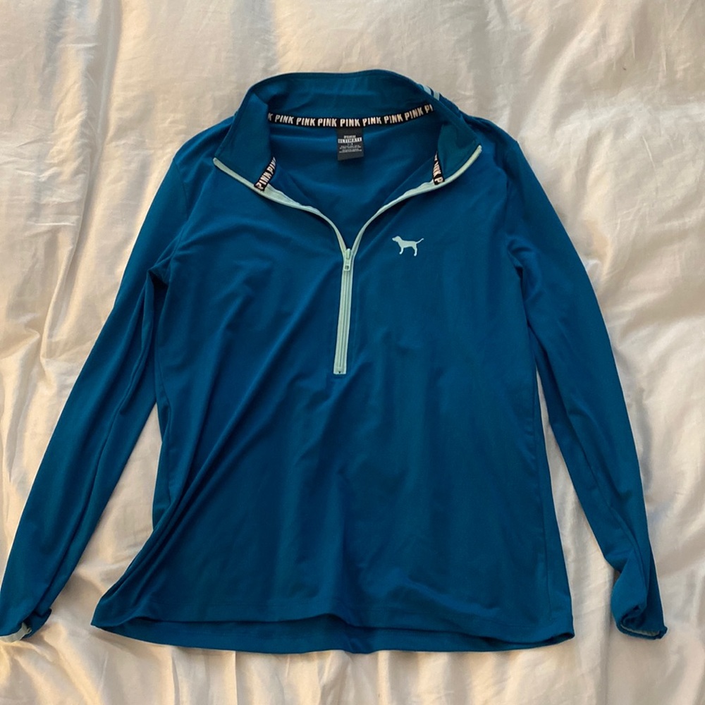PINK workout half zip